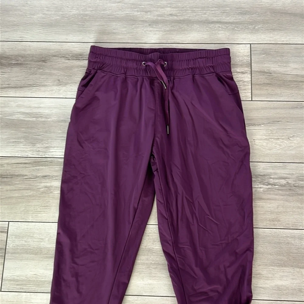 Barbell plum purple jogger pants size medium